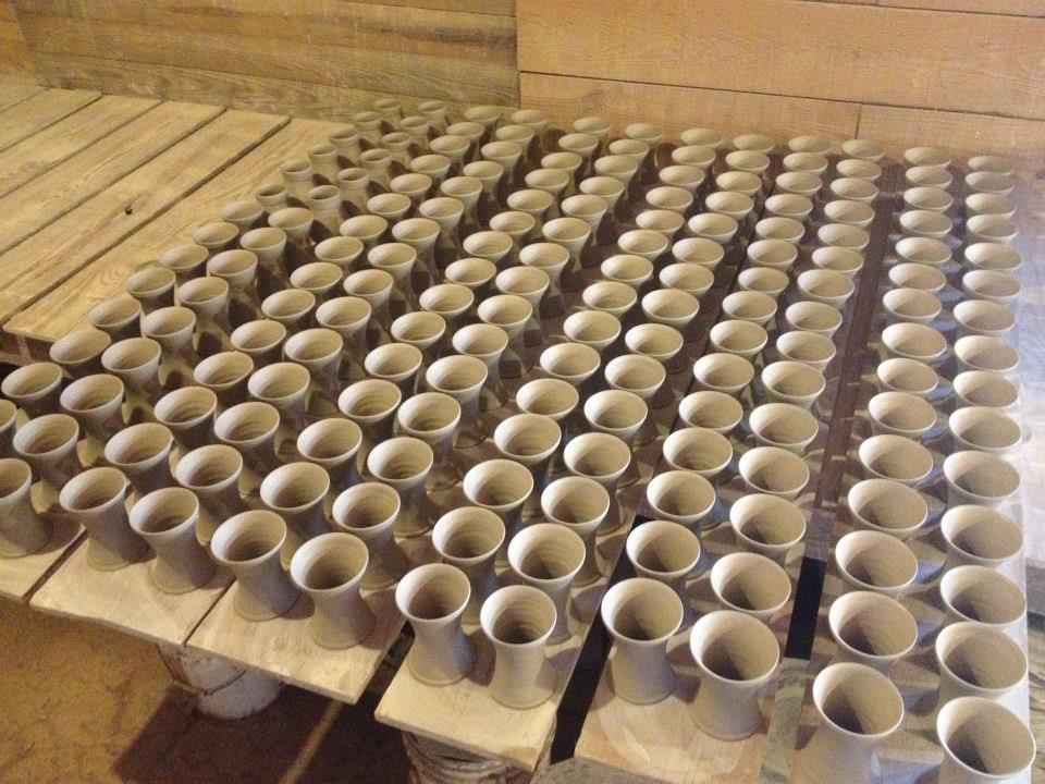 Mark Hewitt, Pottery Production, Coffee Mugs