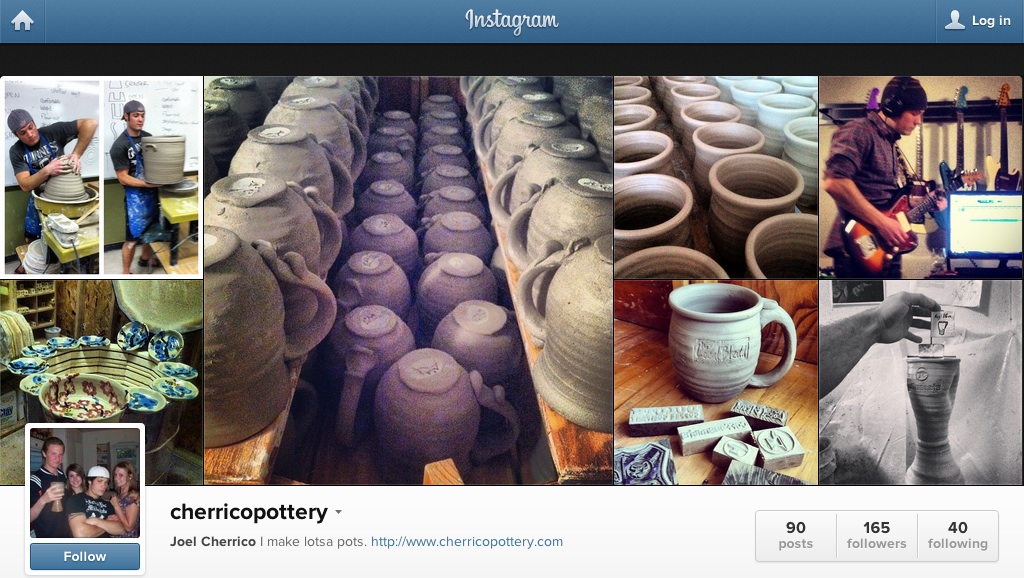 Instagram Photo, Joel Cherrico Pottery, Rock Music
