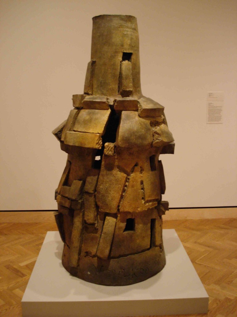 Compressed, Peter Voulkos Stack, Minneapolis Institutue of Art, photo by Joel Cherrico