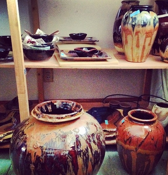 Prairie Fire Pottery, Copper Red Glaze, 2014