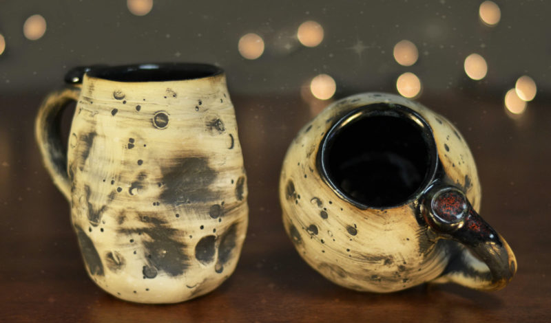 lunar-mugs-banner, Cherrico Pottery, Handmade Ceramic Pottery